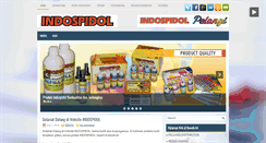 Desktop Screenshot of indospidol.com