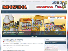 Tablet Screenshot of indospidol.com